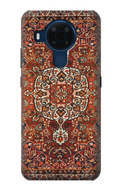 W3813 Motif de tapis persan Etui Coque Housse et Flip Housse Cuir pour Nokia 5.4