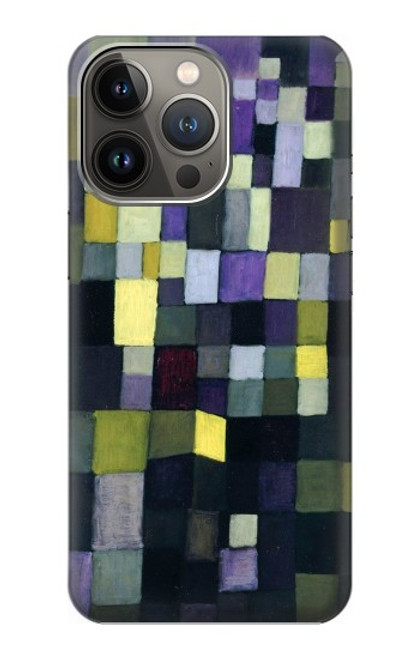 W3340 Architecture Paul Klee Etui Coque Housse et Flip Housse Cuir pour iPhone 13 Pro