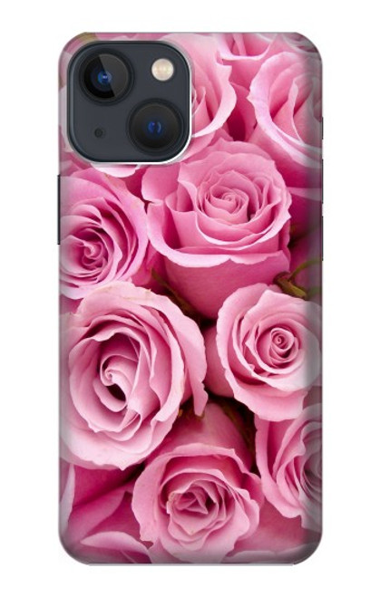 W2943 Rose rose Etui Coque Housse et Flip Housse Cuir pour iPhone 13 mini