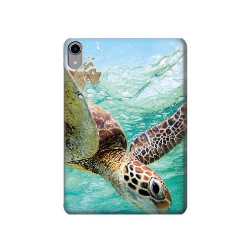 W1377 Océan tortue de mer Tablet Etui Coque Housse pour iPad mini 6, iPad mini (2021)