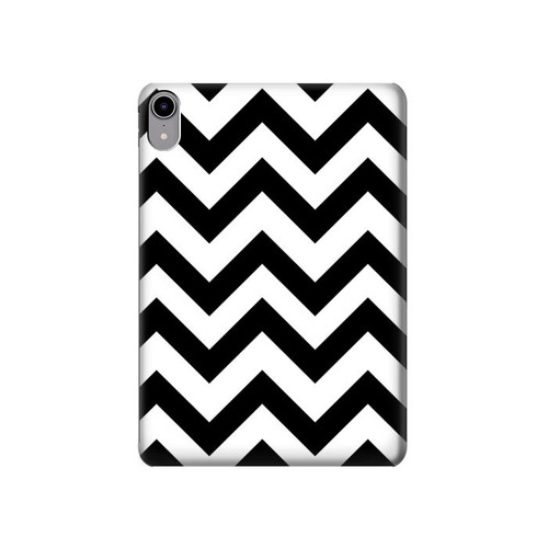 W1613 Chevron Zigzag Tablet Etui Coque Housse pour iPad mini 6, iPad mini (2021)