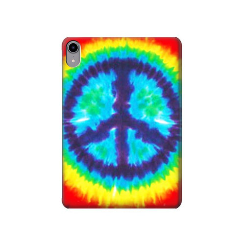 W1870 Tie Dye Paix Tablet Etui Coque Housse pour iPad mini 6, iPad mini (2021)