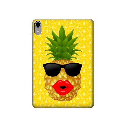 W2443 Baiser drôle d'ananas Lunettes de soleil Tablet Etui Coque Housse pour iPad mini 6, iPad mini (2021)