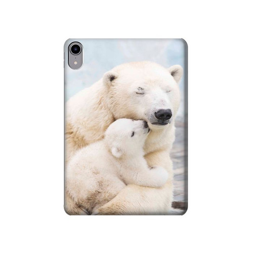 W3373 Famille d'ours polaire Tablet Etui Coque Housse pour iPad mini 6, iPad mini (2021)