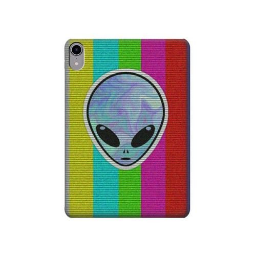 W3437 Extraterrestre Aucun signal Tablet Etui Coque Housse pour iPad mini 6, iPad mini (2021)