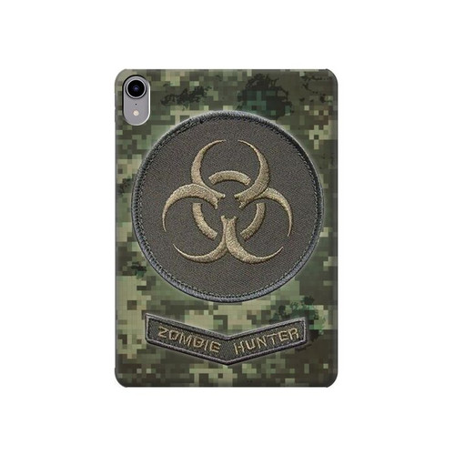 W3468 Biohazard Zombie Hunter Graphic Tablet Etui Coque Housse pour iPad mini 6, iPad mini (2021)