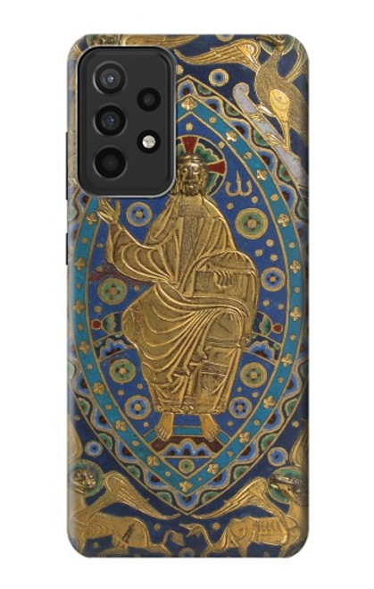 W3620 Livre Couverture Majesty Christ Etui Coque Housse et Flip Housse Cuir pour Samsung Galaxy A52s 5G