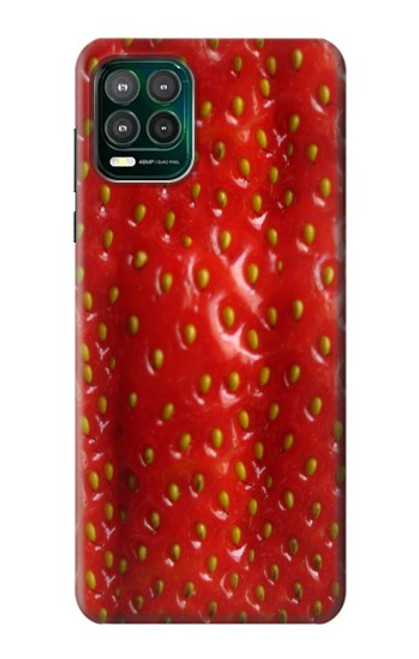 W2225 fraise Etui Coque Housse et Flip Housse Cuir pour Motorola Moto G Stylus 5G