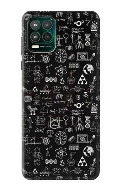 W3426 Noirboard sciences Etui Coque Housse et Flip Housse Cuir pour Motorola Moto G Stylus 5G