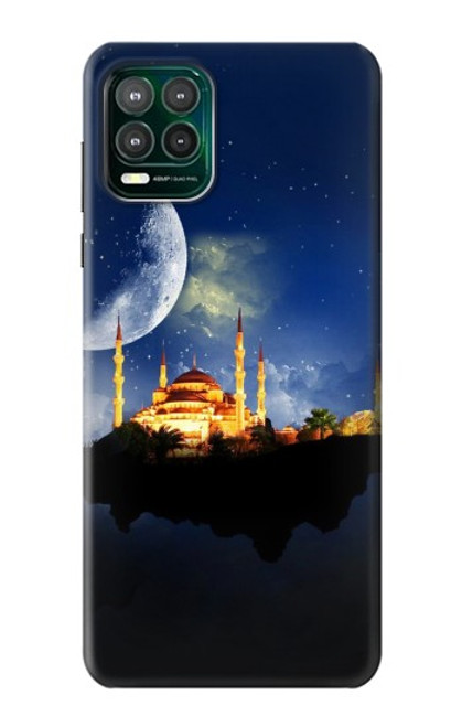 W3506 islamique Ramadan Etui Coque Housse et Flip Housse Cuir pour Motorola Moto G Stylus 5G