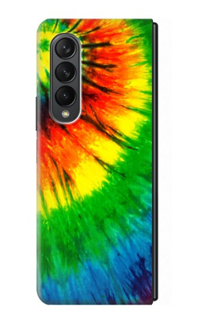 W3422 tie Dye Etui Coque Housse et Flip Housse pour Samsung Galaxy Z Fold 3 5G