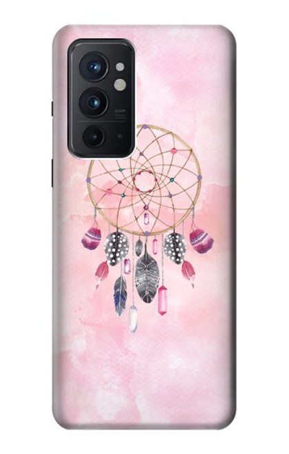 W3094 Peinture Dreamcatcher Aquarelle Etui Coque Housse et Flip Housse Cuir pour OnePlus 9RT 5G