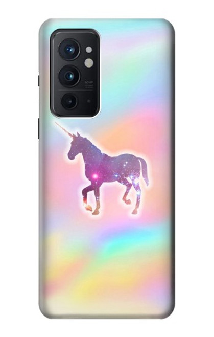 W3203 Arc en ciel Licorne Etui Coque Housse et Flip Housse Cuir pour OnePlus 9RT 5G