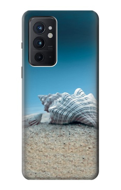 W3213 Coquilles de mer sous la mer Etui Coque Housse et Flip Housse Cuir pour OnePlus 9RT 5G