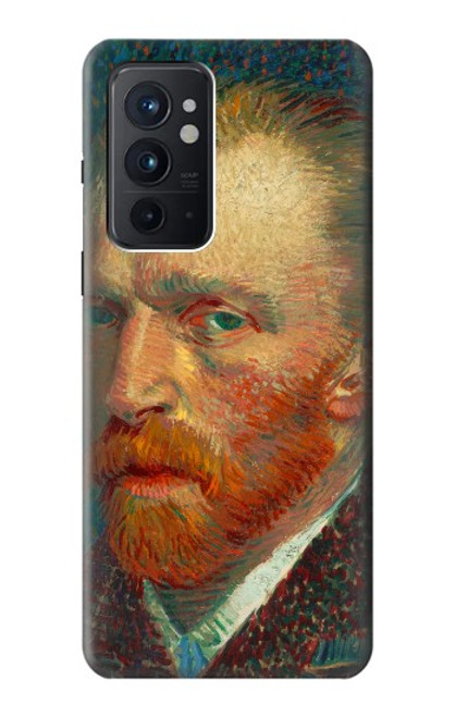 W3335 Vincent Van Gogh Autoportrait Etui Coque Housse et Flip Housse Cuir pour OnePlus 9RT 5G