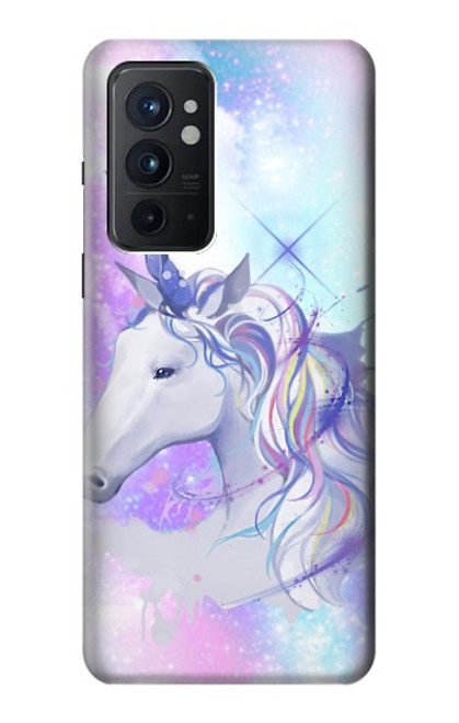 W3375 Licorne Etui Coque Housse et Flip Housse Cuir pour OnePlus 9RT 5G