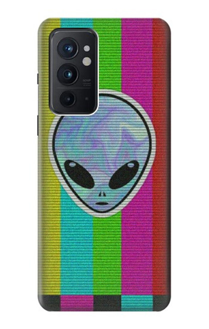 W3437 Extraterrestre Aucun signal Etui Coque Housse et Flip Housse Cuir pour OnePlus 9RT 5G