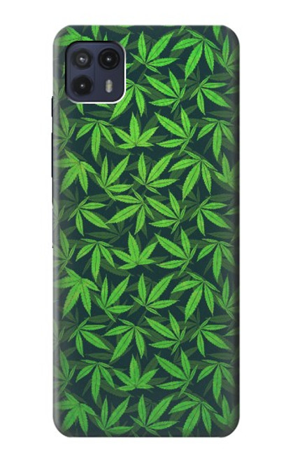 W2666 Motif des plantes Etui Coque Housse et Flip Housse Cuir pour Motorola Moto G50 5G [for G50 5G only. NOT for G50]