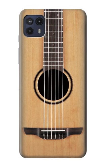 W2819 Guitare classique Etui Coque Housse et Flip Housse Cuir pour Motorola Moto G50 5G [for G50 5G only. NOT for G50]