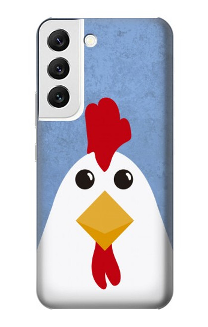 W3254 Poulet Dessin animé Etui Coque Housse et Flip Housse Cuir pour Samsung Galaxy S22