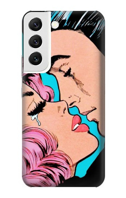 W3469 Pop Art Etui Coque Housse et Flip Housse Cuir pour Samsung Galaxy S22