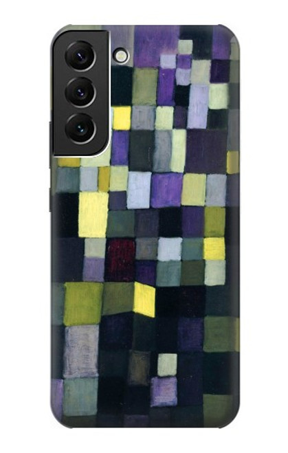 W3340 Architecture Paul Klee Etui Coque Housse et Flip Housse Cuir pour Samsung Galaxy S22 Plus