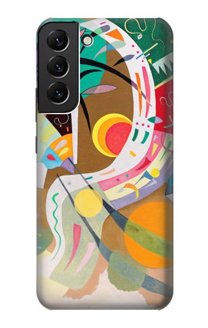 W3346 Vasily Kandinsky Guggenheim Etui Coque Housse et Flip Housse Cuir pour Samsung Galaxy S22 Plus