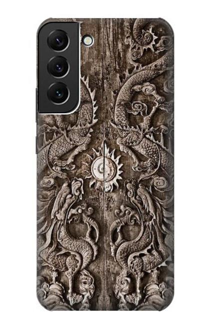 W3395 dragon Porte Etui Coque Housse et Flip Housse Cuir pour Samsung Galaxy S22 Plus