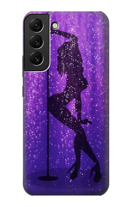 W3400 Pole Dance Etui Coque Housse et Flip Housse Cuir pour Samsung Galaxy S22 Plus