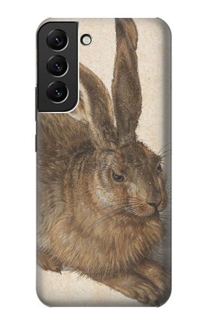 W3781 Albrecht Durer Young Hare Etui Coque Housse et Flip Housse Cuir pour Samsung Galaxy S22 Plus