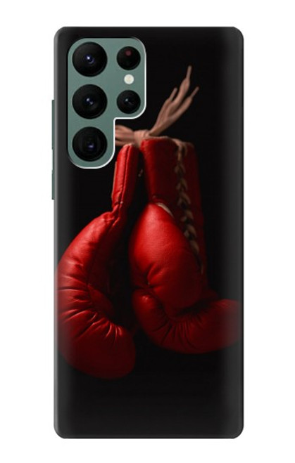 W1253 Gant de boxe Etui Coque Housse et Flip Housse Cuir pour Samsung Galaxy S22 Ultra