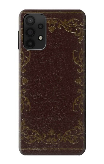 W3553 Couverture Livre millésimé Etui Coque Housse et Flip Housse Cuir pour Samsung Galaxy M32 5G