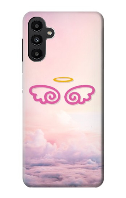 W2514 Ailes Ange mignon Etui Coque Housse et Flip Housse Cuir pour Samsung Galaxy A13 5G