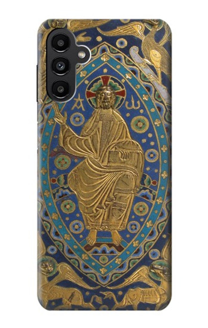 W3620 Livre Couverture Majesty Christ Etui Coque Housse et Flip Housse Cuir pour Samsung Galaxy A13 5G