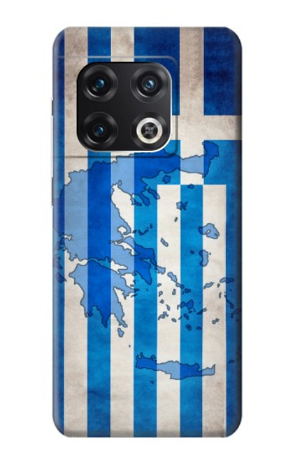 W2970 Grèce Football Football Etui Coque Housse et Flip Housse Cuir pour OnePlus 10 Pro