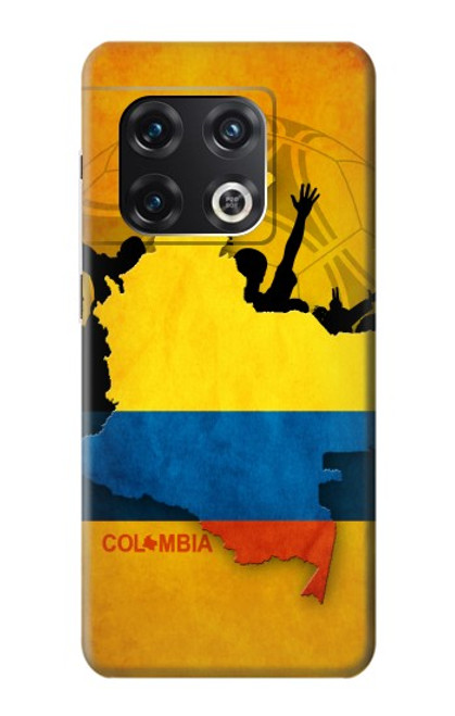 W2996 Colombie Football Football Etui Coque Housse et Flip Housse Cuir pour OnePlus 10 Pro