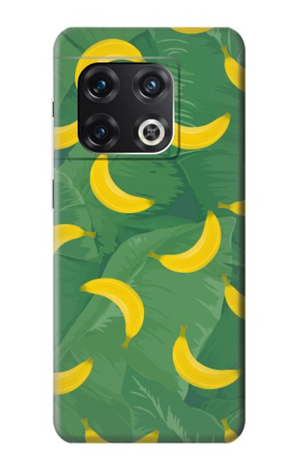 W3286 Motif banane Etui Coque Housse et Flip Housse Cuir pour OnePlus 10 Pro