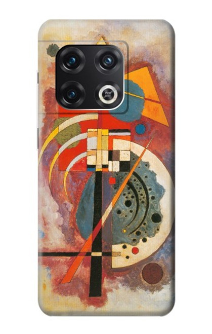 W3337 Wassily Kandinsky Hommage a Grohmann Etui Coque Housse et Flip Housse Cuir pour OnePlus 10 Pro