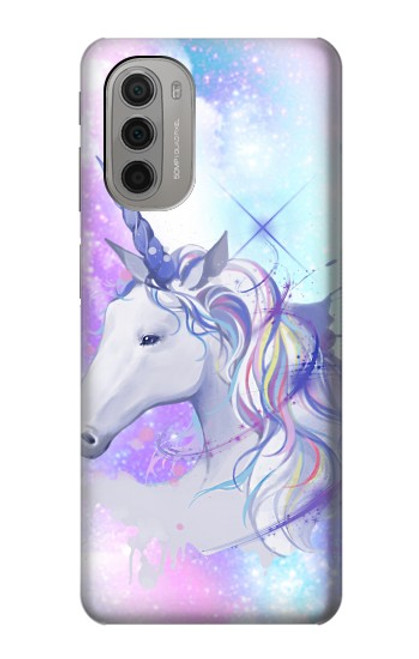 W3375 Licorne Etui Coque Housse et Flip Housse Cuir pour Motorola Moto G51 5G