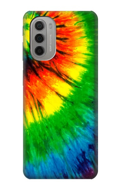 W3422 tie Dye Etui Coque Housse et Flip Housse Cuir pour Motorola Moto G51 5G