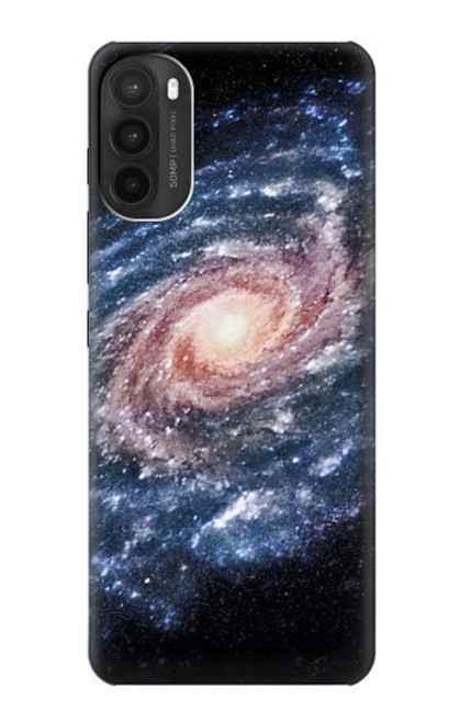 W3192 Voie Lactée Galaxie Etui Coque Housse et Flip Housse Cuir pour Motorola Moto G71 5G