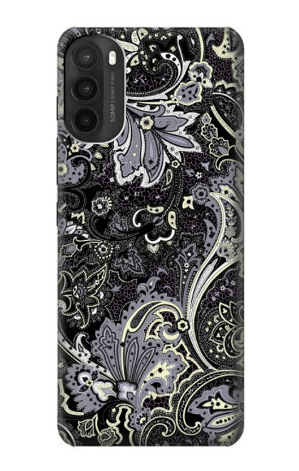 W3251 Motif Batik Fleur Etui Coque Housse et Flip Housse Cuir pour Motorola Moto G71 5G