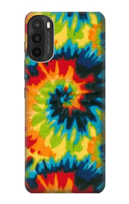 W3459 tie Dye Etui Coque Housse et Flip Housse Cuir pour Motorola Moto G71 5G