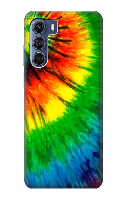 W3422 tie Dye Etui Coque Housse et Flip Housse Cuir pour Motorola Edge S30