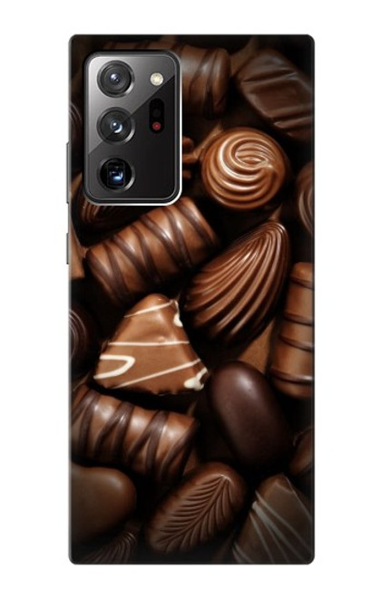 W3840 Amateurs de chocolat au lait au chocolat noir Etui Coque Housse et Flip Housse Cuir pour Samsung Galaxy Note 20 Ultra, Ultra 5G