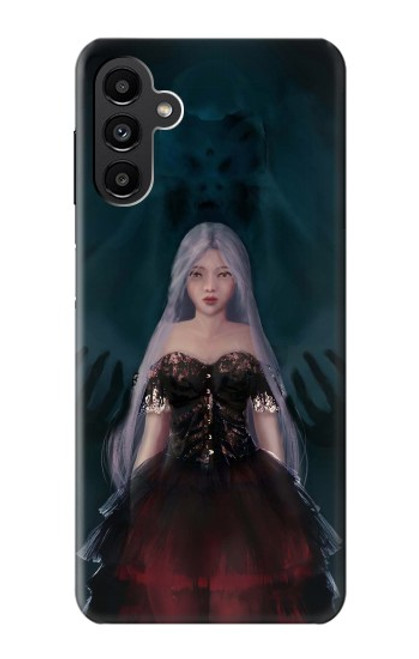 W3847 Lilith Devil Bride Gothique Fille Crâne Grim Reaper Etui Coque Housse et Flip Housse Cuir pour Samsung Galaxy A13 5G