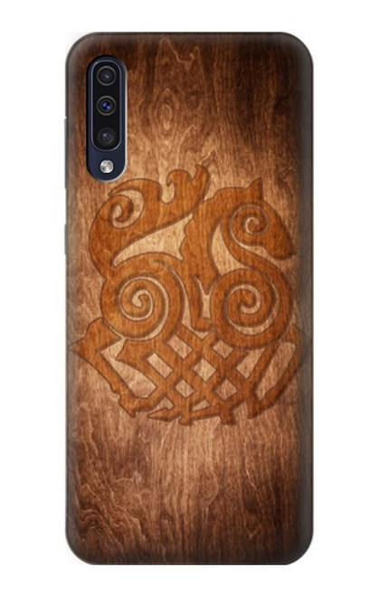 W3830 Odin Loki Sleipnir Mythologie nordique Asgard Etui Coque Housse et Flip Housse Cuir pour Samsung Galaxy A50