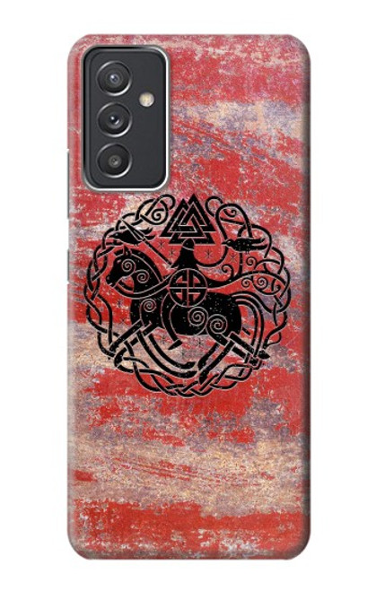 W3831 Symbole antique nordique viking Etui Coque Housse et Flip Housse Cuir pour Samsung Galaxy Quantum 2