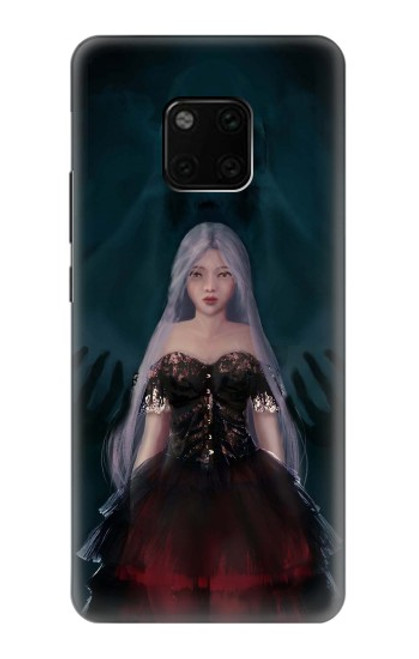 W3847 Lilith Devil Bride Gothique Fille Crâne Grim Reaper Etui Coque Housse et Flip Housse Cuir pour Huawei Mate 20 Pro