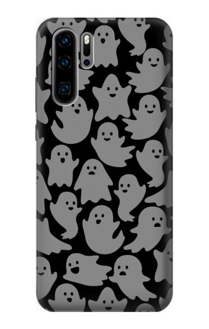 W3835 Motif fantôme mignon Etui Coque Housse et Flip Housse Cuir pour Huawei P30 Pro